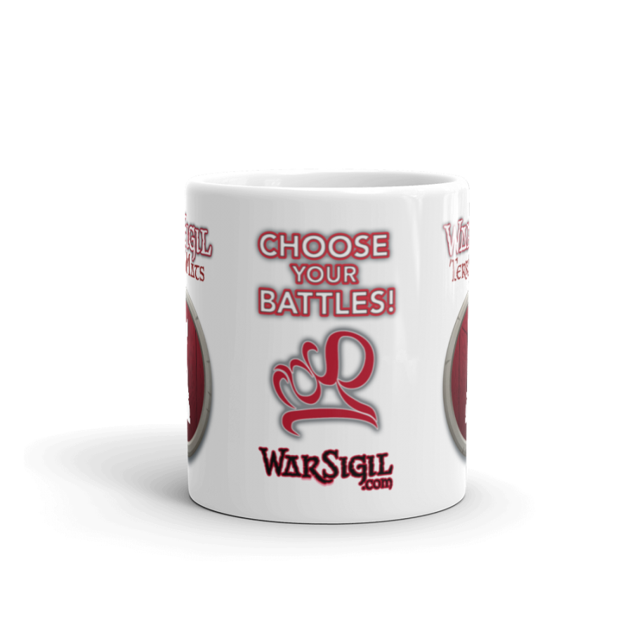 War Sigil Glossy Mug (white) - Image 3