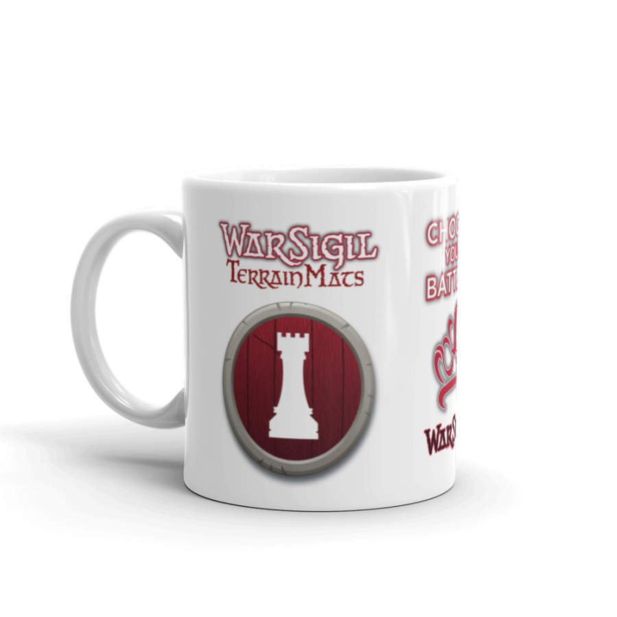 War Sigil Glossy Mug (white)